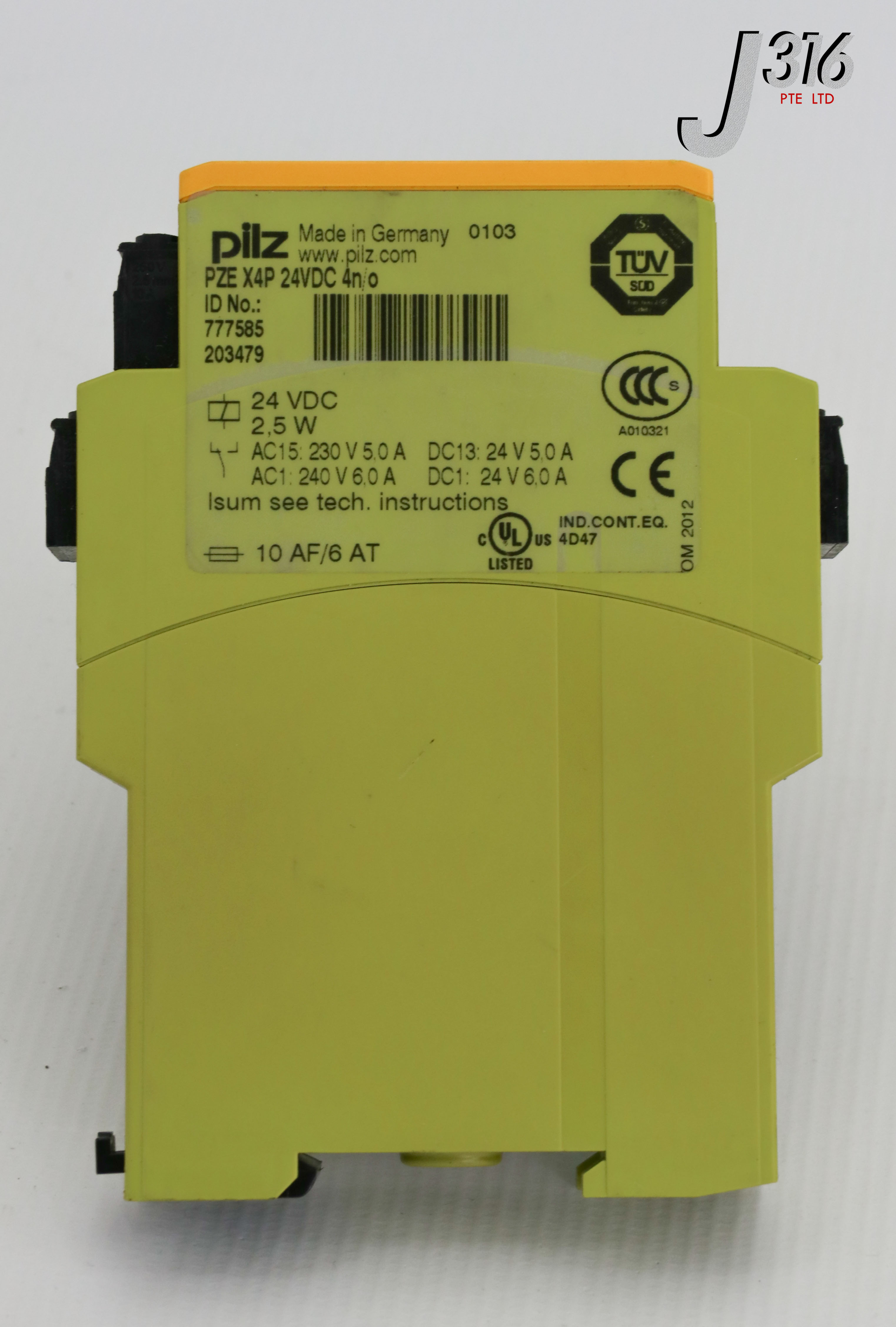 25365 PILZ SAFETY RELAY, 777585 PZE X4P 24VDC 4N/O | eBay